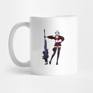 Girl and Gun Mug